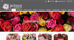 Desktop Screenshot of jacksonsflorist.com